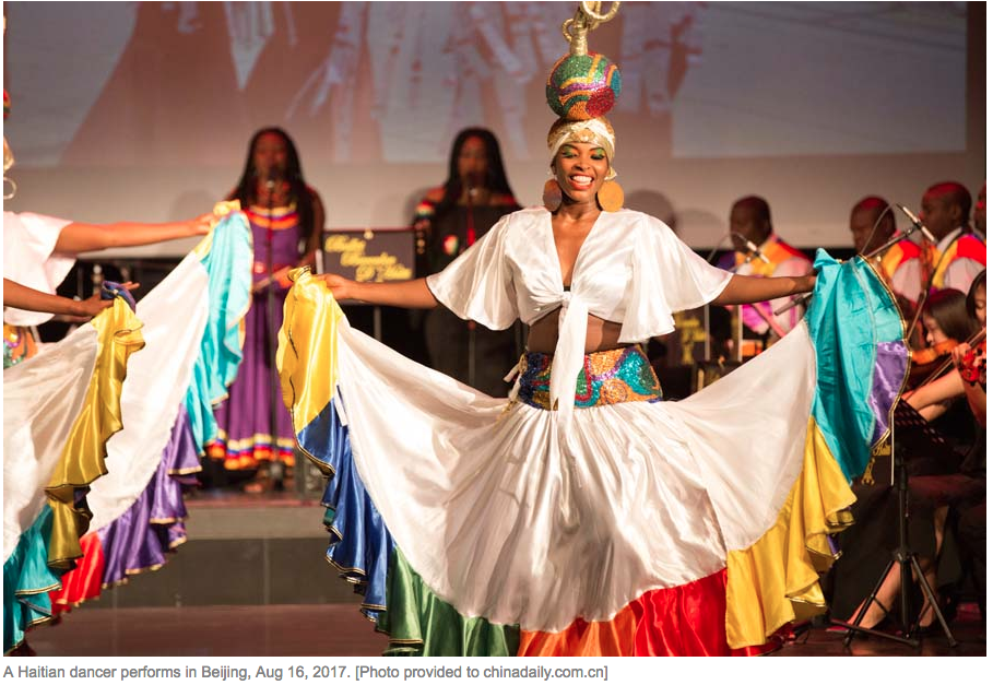 Haitian Folk Dance Troupe Holds Debut Show In Beijing Haitian Truth Proud To Be Haiti S